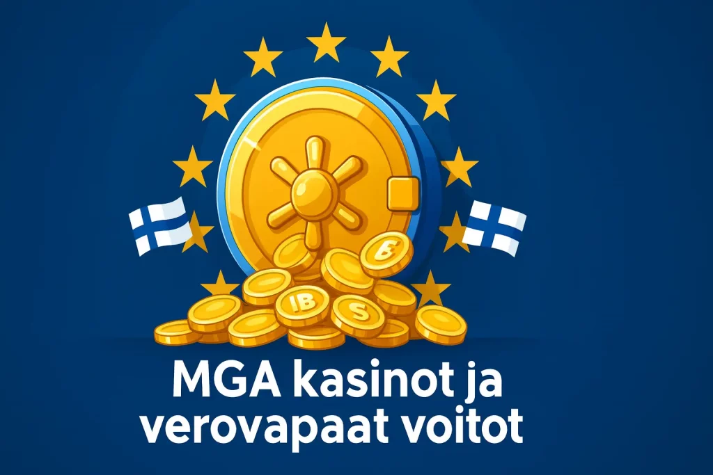 MGA kasinot ja verovapaat