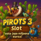 Pirots 3 slot arvostelu – Demo ja Max Win