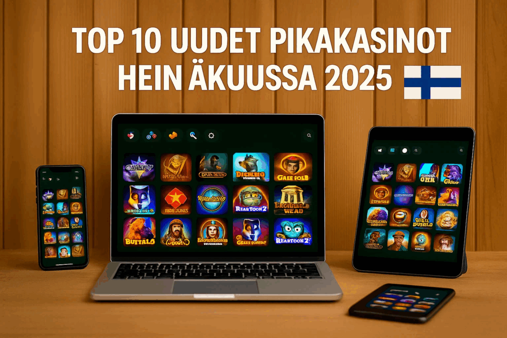 Top 10 uudet pikakasinot heinäkuussa 2025